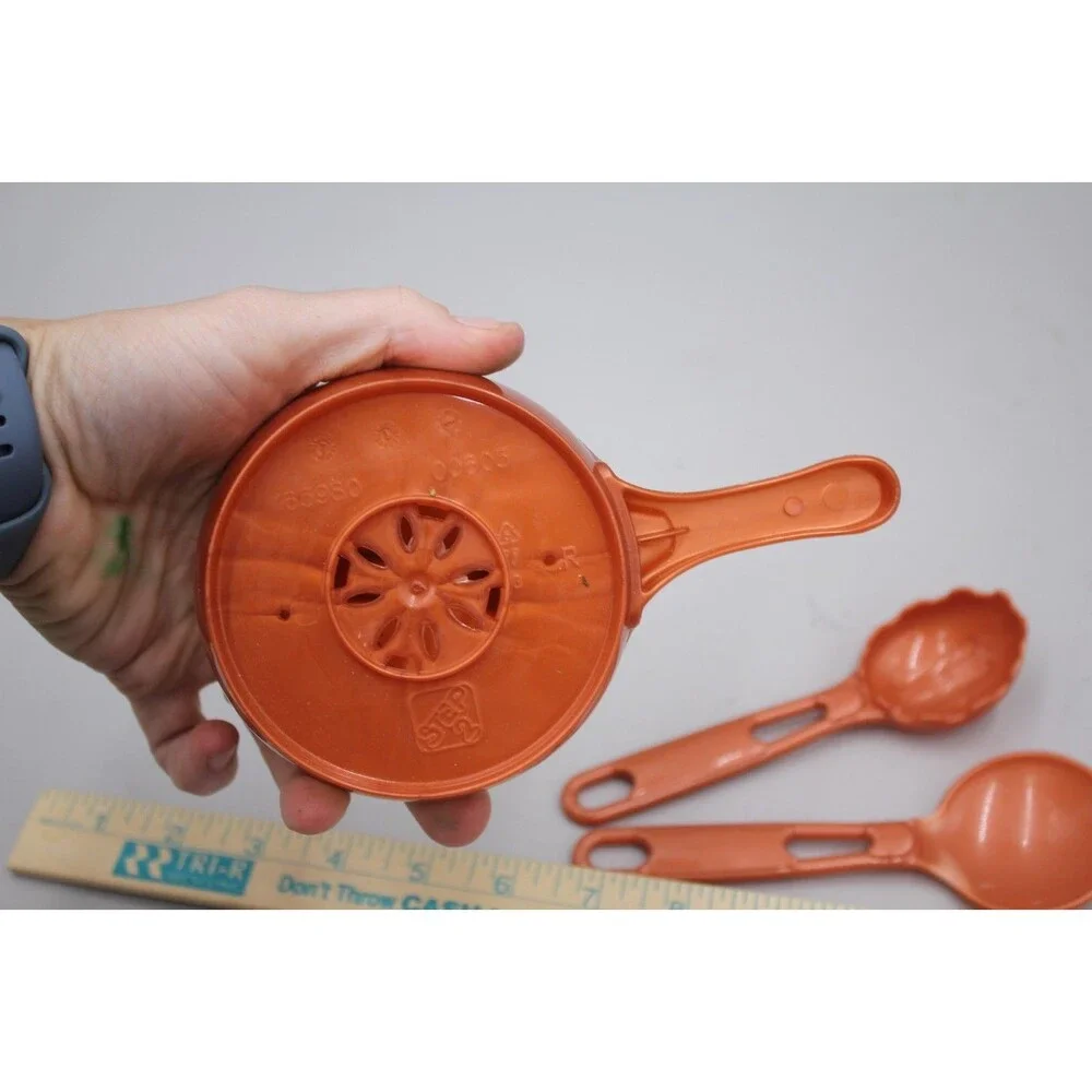 Step 2 Kids Copper Pan Utensils Spaghetti Scoop Spoon Play Kitchen Replacement
